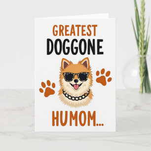 Carte Chien Imprimé Animal Mignon