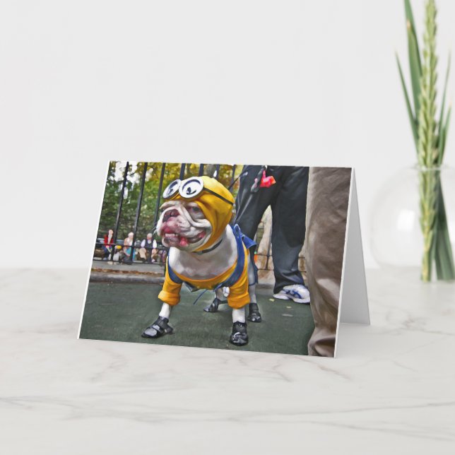Carte Chien jaune (Devant)
