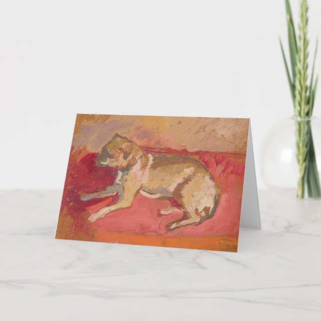 Carte Chien mentant | Zygmunt Waliszewski (Devant)
