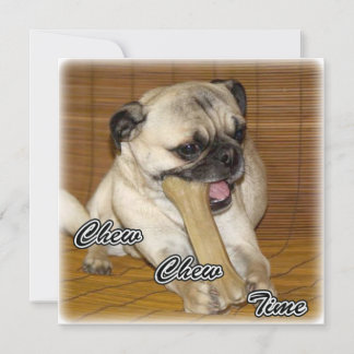 Carte chien mignonne