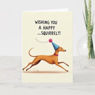 Carte Chien Ocbre Joyeux