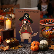 Chien pirate Halloween Saison effrayante Tour ou f
