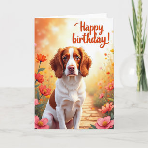 Carte Chien Rousset Doux