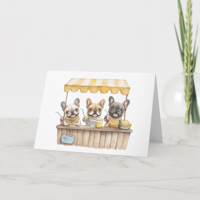 Carte Chiens De France En Tête De Lemonade (Devant)