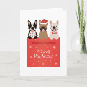 Carte Chiens de taureau français de Happy Pawlidays