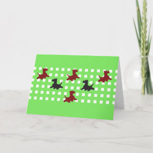 Carte Chiens écossais