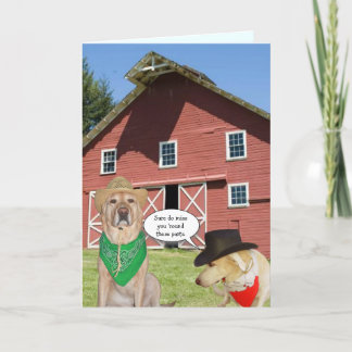 Carte Chiens Funny Personnalisables Qui Nous Manquent
