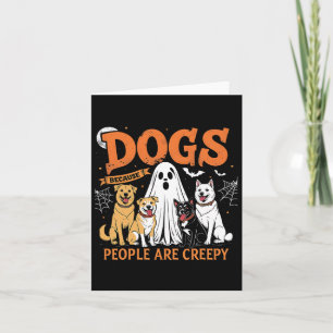 Carte Chiens Parce Que Les Gens Sont Déplaisants Drôle C