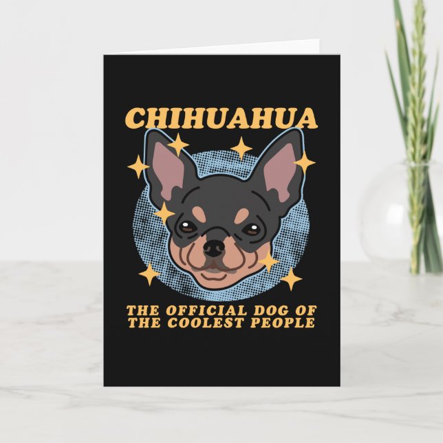 Carte Chihuahua Chien Du Plus Coolé | Chihuahuas (Devant)