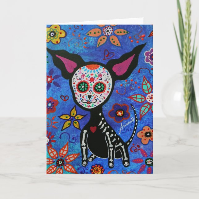 Carte Chihuahua Dia de los Muertos (Devant)