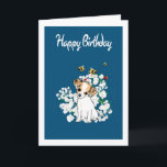 Carte Chihuahua Puppy Birthday Card - Ajouter son salut<br><div class="desc">Carte d'anniversaire mettant en vedette l'art de la nature par LeahG www.leahg.me.</div>