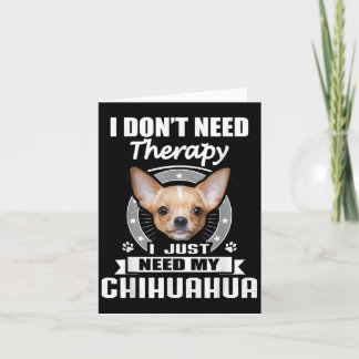 Carte Chihuahua Shirt & Tee - shirt Uni-adultes Noir