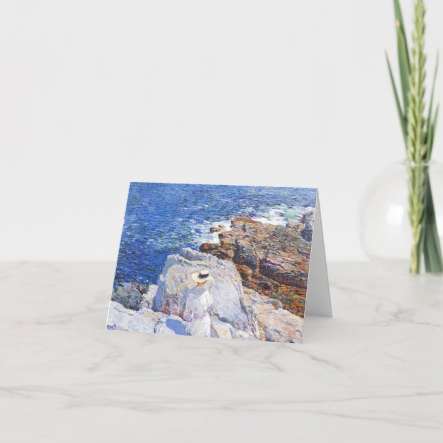 Carte Childe Hassam - les riff du sud Appledore de roche (Devant)