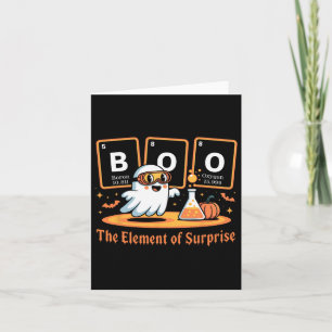 Carte Chimie Boo L'élément De Surprise Joli Chimiste