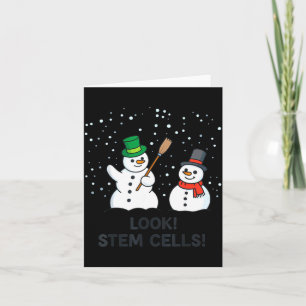 Carte Chimie drôle Noël Prof de science Regard Ste