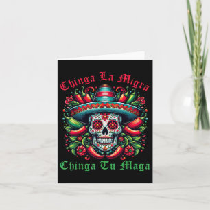 Carte Chinga La Migra Chinga Tu droit de l'immigrant mex