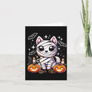 Carte Chiot Adorable Enveloppé Mummy Halloween Chien Mig