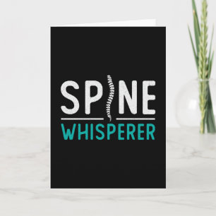 Carte Chiropractor Spine Whisperer Chiro Chiropratique
