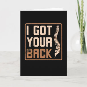 Carte Chiropraticiens j'ai votre dos