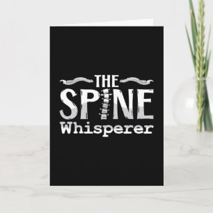 Carte Chiropratique Le Spine Whisperer Chiropractor