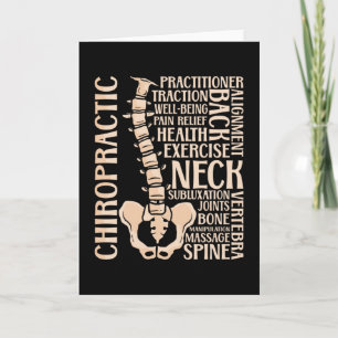Carte Chiropratique Spine Therapist Chiropractor Chiro