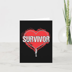 Carte Chirurgie cardiaque ouverte Survivant Cardiac Nouv