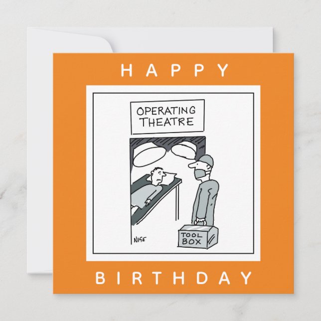 Carte Chirurgien entrant dans le théâtre d'opération des (Devant)