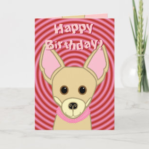 Cartes Chiwawa D Anniversaire Zazzle Fr