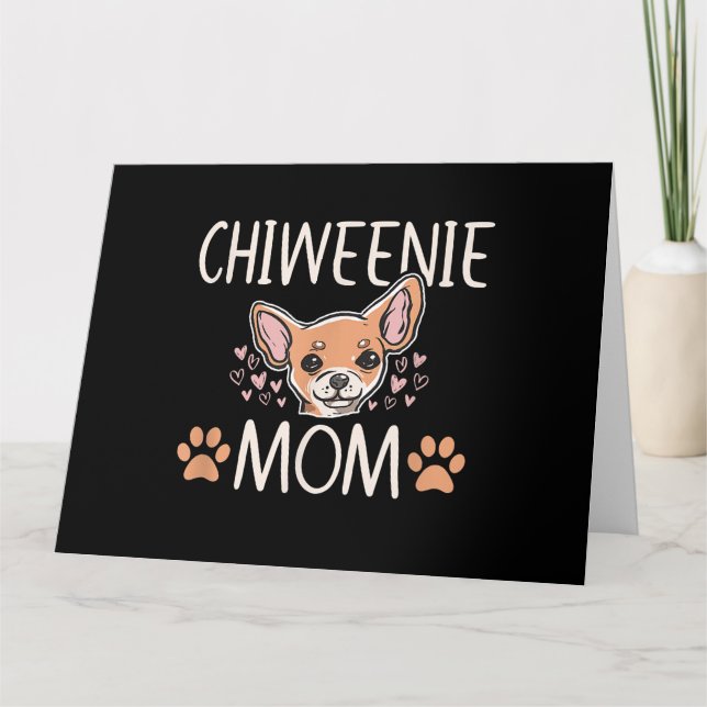Carte chiweie mama chihuahua cute dog owner lolowner (Devant)