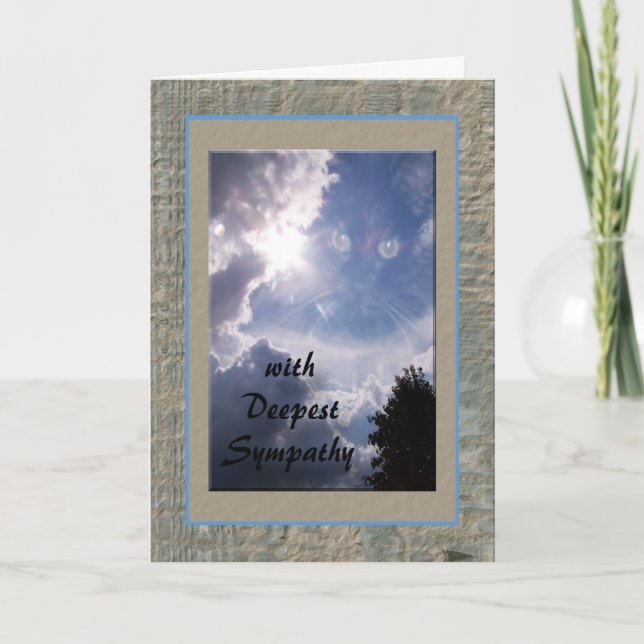Carte Chloe parmi les nuages (Devant)