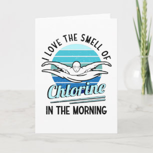 Carte Chlorine Piscine Club de natation Enseignant