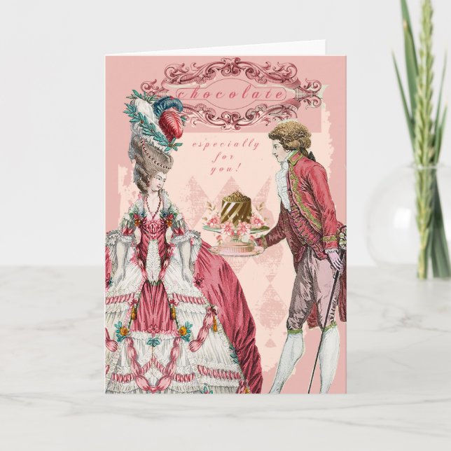 Carte Chocolat pour Vous (Devant)