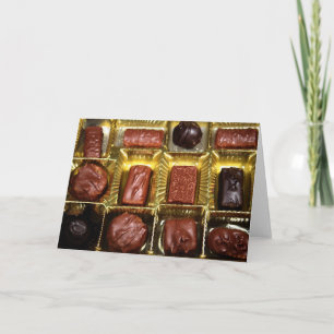 Carte Chocolats