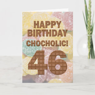 Carte Chocololique 46e anniversaire