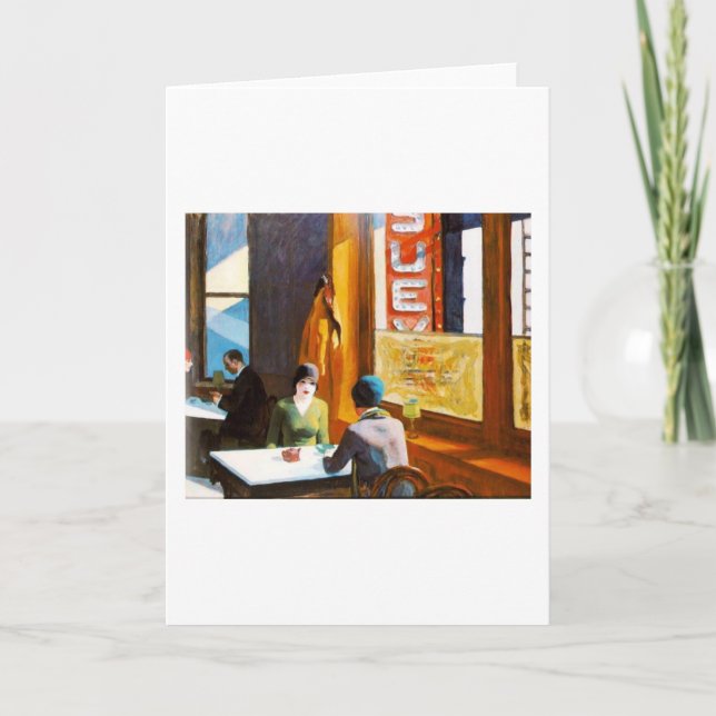Carte Chop Suey - Edward Hopper (Devant)