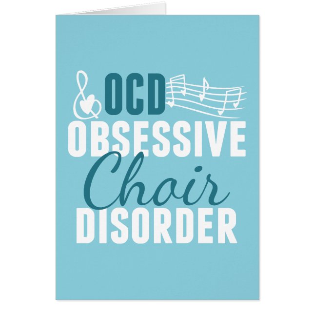 Carte Chorale Obsessive (Devant)