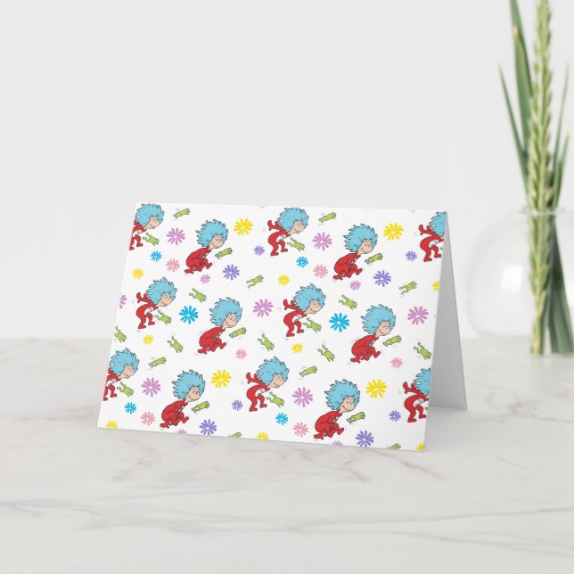 Carte Chose Une Chose Deux Chaussures Hoppy Motif (Devant)