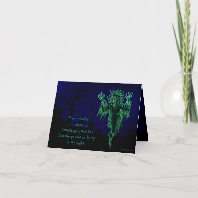 Carte Choses qui vont bosse pendant la nuit (Devant)