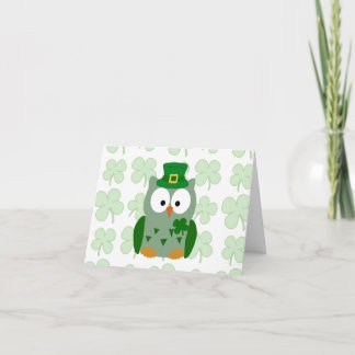 Carte Chouette épervière de St Patrick