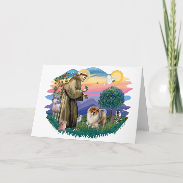 Carte Chow Chow (B) (Devant)