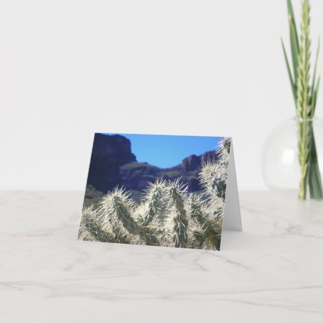 Carte Choya Cactus - Arizona Note Card (Devant)