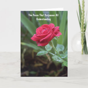 Carte chrétienne de détenu avec message évangéliqu