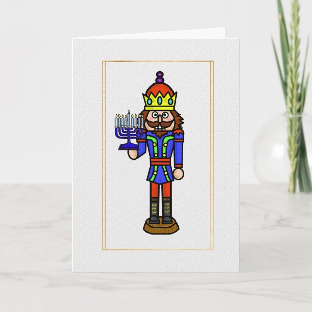 Carte Chrismukkah Nutcracker (Devant)