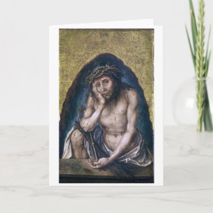 Carte Christ comme l'homme de la douleur   Albrecht Dü
