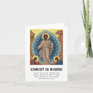 Carte Christ est ressuscité !