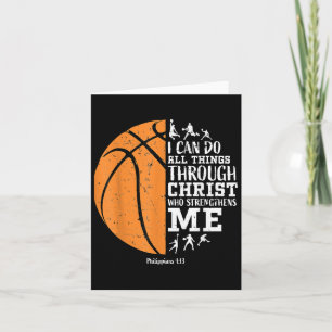 Carte Christian Basketball S Hommes Garçons Enfants Gif 