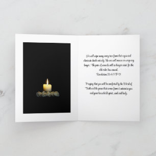 Carte Christian Condolence