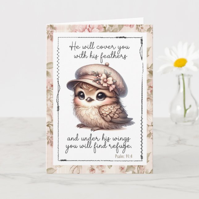 Carte Christian Faith Words Of Comfort (Petite plante)