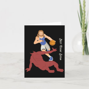 Carte Christian Jesus contre Satan Pas aujourd'hui Byske