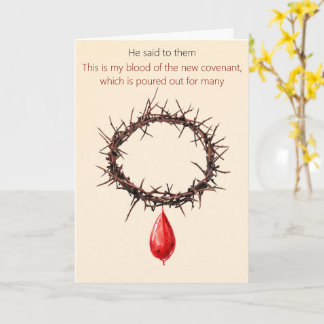 Carte Christian Passover Card